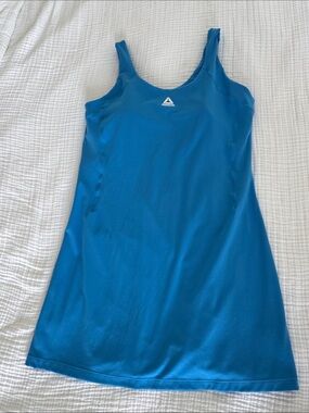 Reebok Bright Blue Performance Tank Dress
